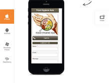 Tablet Screenshot of foodhygieneasia.com